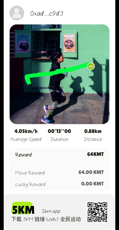 NftBlingbits's tweet photo. #MoveToEarn #web3 #NFTs #5KM #5kmToday #NFTCommunity #OpenSeaNFT #BinanceNFT $RUN with 5kmToday https://t.co/lJ2gLNJ9ib