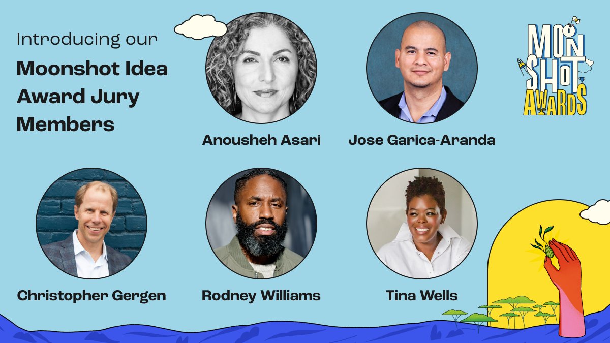 We want to introduce you to our innovative and brilliant judges for the Idea Category, who have done their fair share of changing the future! 🚀🌕 

#MoonshotXAF #Changemakers #SDGs