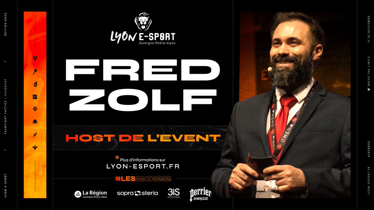 LyoneSport's tweet image. Que serait la #LES2022 sans animateur?

Nous avons le plaisir d'accueillir @FredZolf pendant l'évènement en tant que host 😎