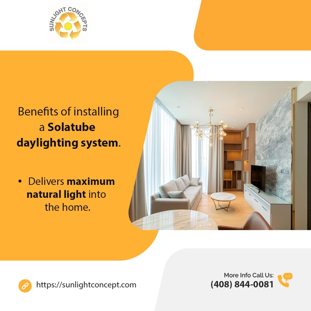 sunlightconcept's tweet photo. Benefits of installing a Solatube daylighting system.
✅ Delivers maximum natural light into the home.
✅ Can be installed quickly with no major modifications to your attic or roof.
✅ Can provide up to 100% of the interior lighting needs with sunlight.
#LightSystem https://t.co/c9R9wkGqzR