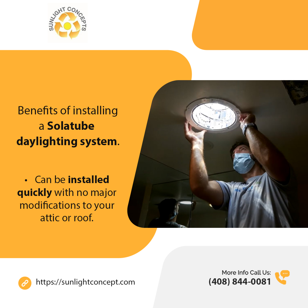 sunlightconcept's tweet photo. Benefits of installing a Solatube daylighting system.
✅ Delivers maximum natural light into the home.
✅ Can be installed quickly with no major modifications to your attic or roof.
✅ Can provide up to 100% of the interior lighting needs with sunlight.
#LightSystem https://t.co/c9R9wkGqzR