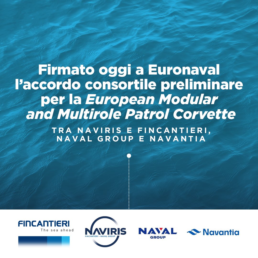 L’obiettivo della proposta del consorzio  - guidato da #Naviris con #Fincantieri, <a href="/NavalGroup/">Naval Group</a> e <a href="/Navantia/">Navantia</a> è massimizzare le sinergie e la collaborazione tra le industrie cantieristiche europee. La #EPC sarà una nave smart, innovativa, economicamente accessibile e sostenibile.
