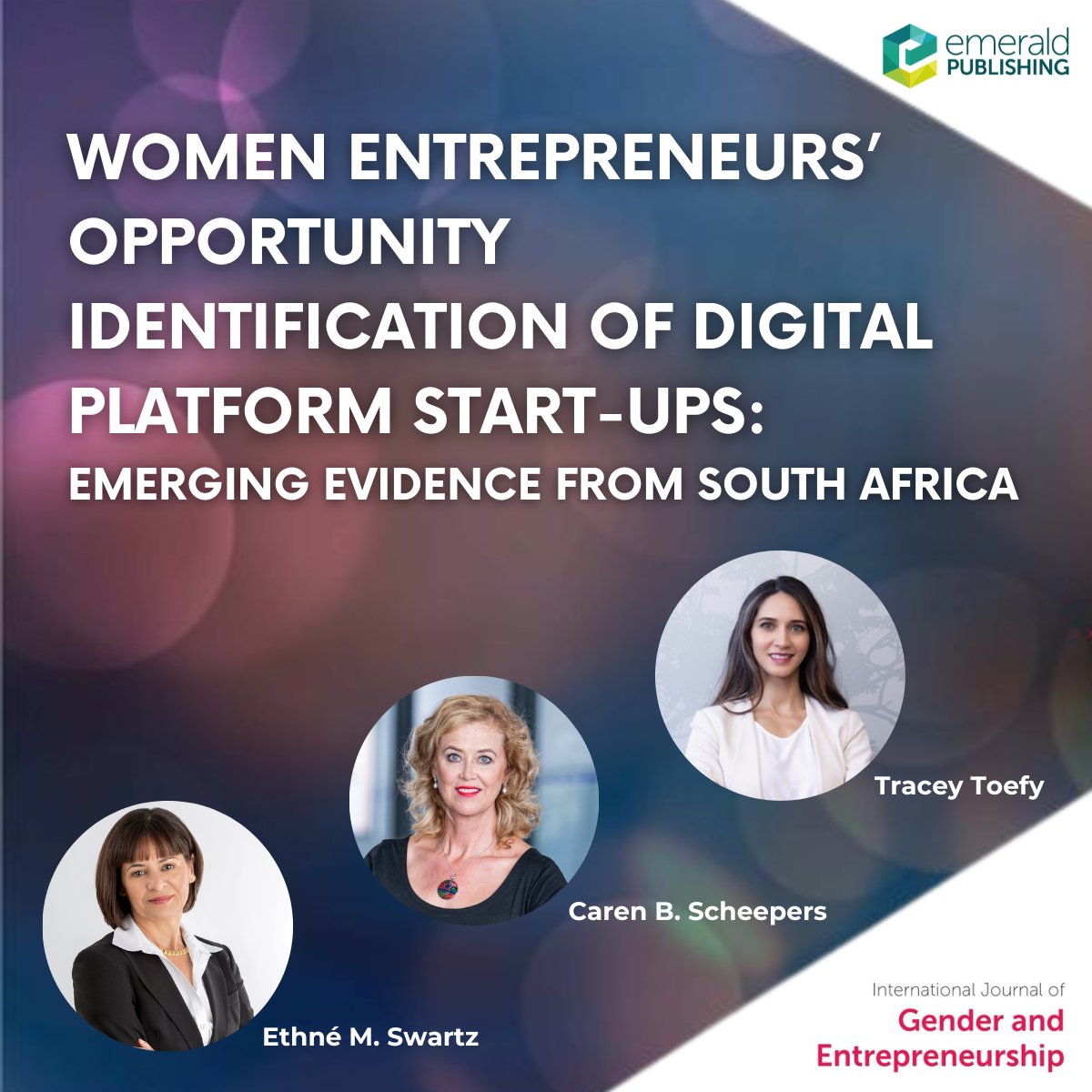 IJGenderEntrepr's tweet photo. What are the antecedents for developing opportunities among #femalefounders of digital platform start-ups? 
The authors offers exciting insights into the factors for identifying and developing business opportunities. 

#IJGE #entrepreneurship #journal #entrepreneurs #gender https://t.co/2eFOx1Dc0e