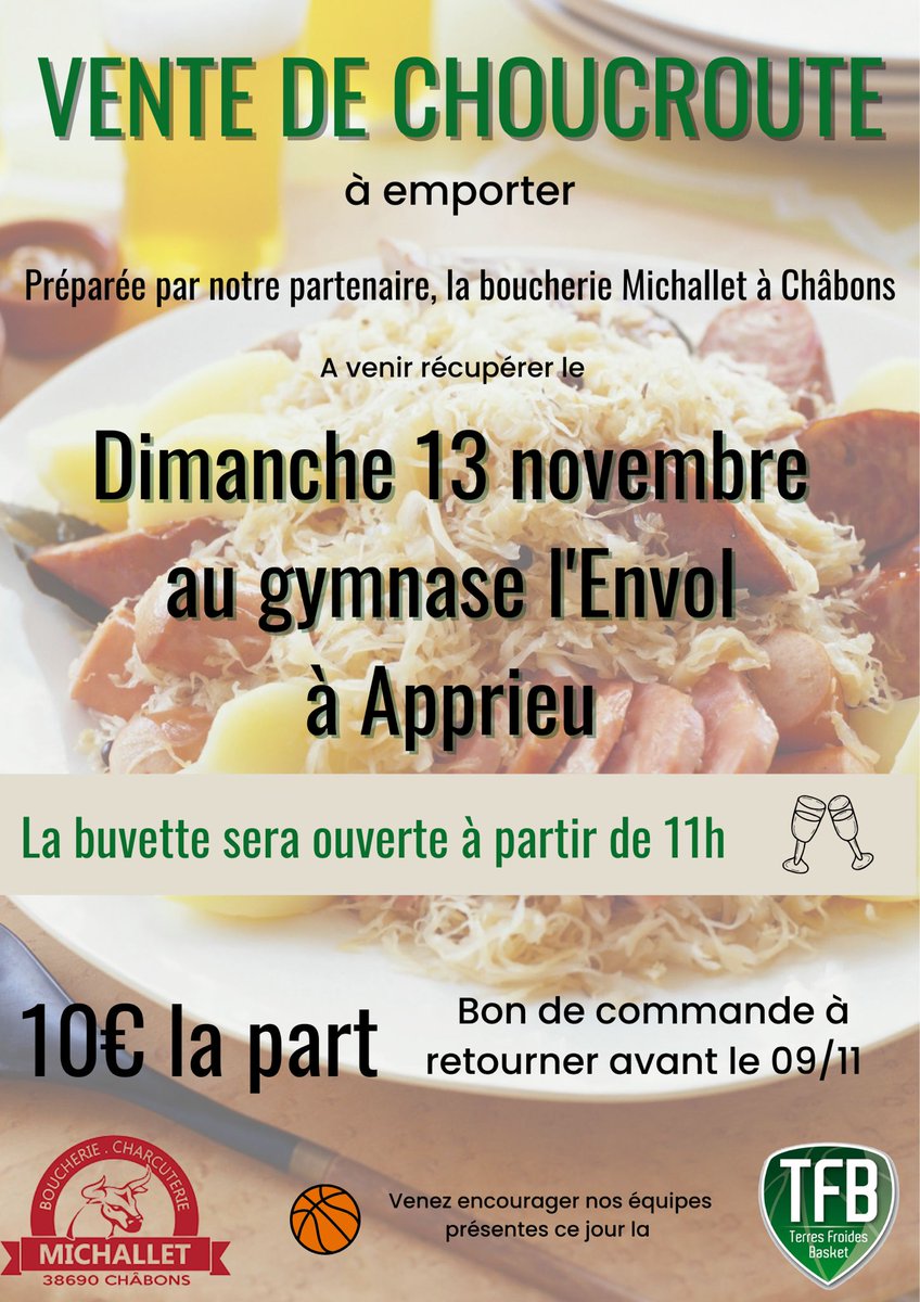 Journée Choucroute à emporter -  - terresfroidesbasket.com/2022/10/18/jou…