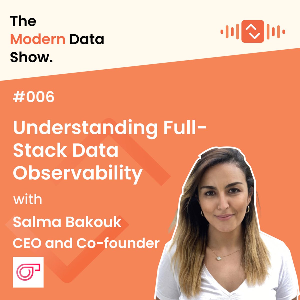 SalmaBakouk's tweet image. Truly enjoyed spending time with @aayushdotjain and the @moderndatastack folks on their Data Show. We talk about full-stack Data Observability, Data Entropy, and how we at @Siffletdata envision the future of data trust.
Thank you for having me!
#dataentropy #dataobservability
