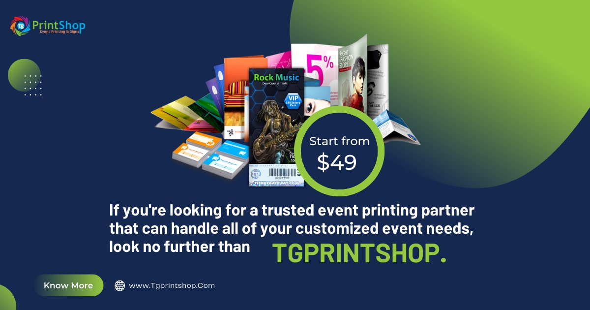 tgprintshop's tweet photo. If you're looking for a trusted event printing partner that can handle all of your customized event needs, look no further than TG Printshop.
🌐 https://t.co/bmbjGd45Xj
📧 orders@tgprintshop.com 
.
#tgprintshop #printing #printingservices #tickets #eventtickets #customtickets https://t.co/WYgnTHrtyC