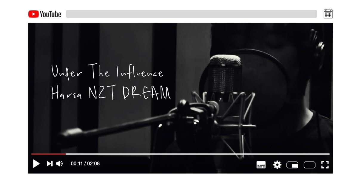 NZTDREAM_ofc's tweet photo. ㅤ

🔔 𝐘𝐎𝐔𝐓𝐔𝐁𝐄 𝐍𝐎𝐓𝐈𝐅𝐈𝐂𝐀𝐓𝐈𝐎𝐍 
      𝗡𝗭𝗧 𝗗𝗥𝗘𝗔𝗠
      Just uploaded a new video :
      ━━━━━━━━━━━━━━━━━━
                   A digital single
                       by HARSA
       “UNDER THE INFLUENCE”

ㅤ https://t.co/wZ96c8zOLR