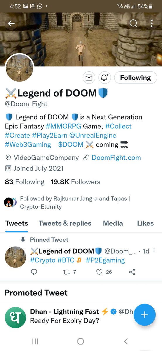SherSingh709's tweet photo. @AreumPromotes @CryptoEternity_ @Doom_Fight Forward down https://t.co/I3z3k58jcI