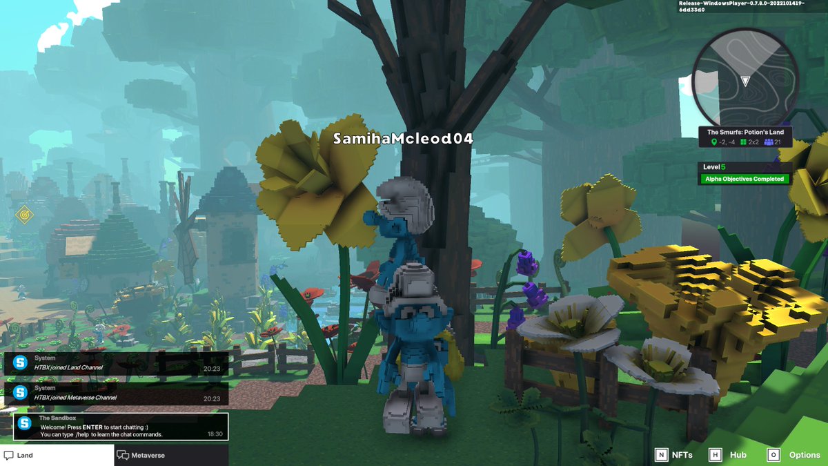 Fontmaster7370's tweet photo. @TheSandboxGame I just participated in The Smurfs Giveaway for a chance to win a Season 3 Alpha Pass! Check out my screenshot below! 👇 https://t.co/sQSW92sLFo