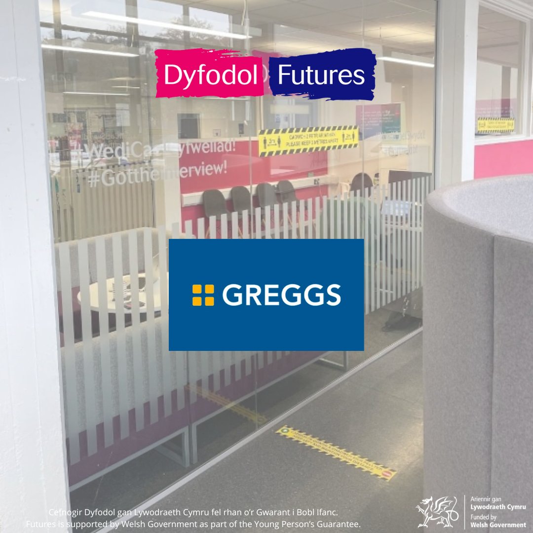 FuturesSwansea's tweet image. Dysgwyr @GowerCollegeSwa❗️

Bydd @GreggsOfficial yn Hyb Dyfodol Tycoch ddydd Iau yma (20/10) rhwng 12-2pm.

Gyda siop newydd sbon yn agor yn fuan yn y Morfa mae’r tîm yn chwilio am weithwyr newydd! 🥐

#RolauSwyddiARholiauSelsig