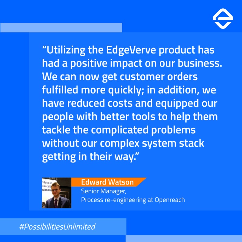 edge_verve's tweet photo. AssistEdge enabled @WeAreOpenreach to revolutionize its digital workforce, bringing humans and technology together for unlimited possibilities.
#AssistEdge #PossibilitiesUnlimited #TheConnectedEnterprise #RPA #Automation