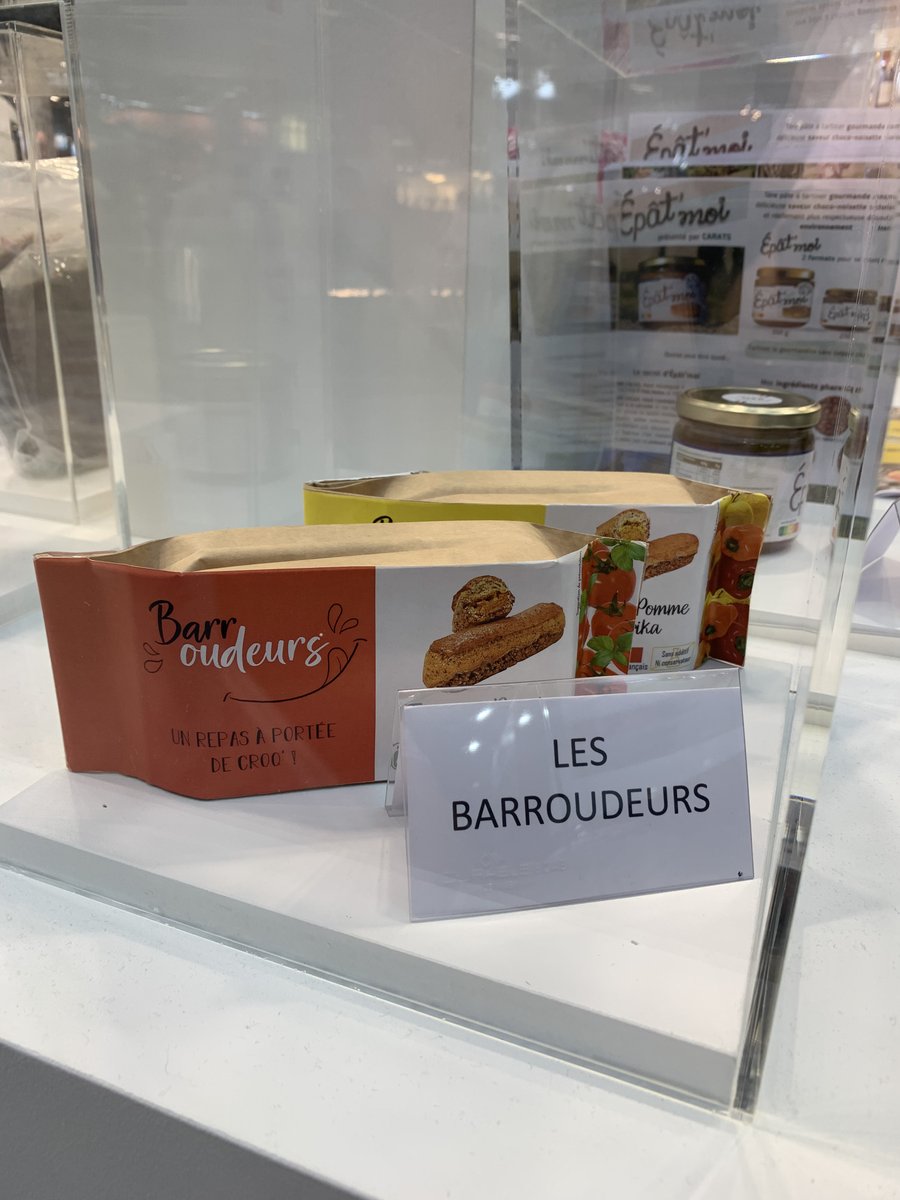 ENSAIA's tweet photo. [Pépites] @sial_paris 🏆Le Laurier de Bronze de la transition alimentaire est décerné  à #Butternot, l'alternative végétale aux 🧈et margarine
avec les #Barroudeurs, repas nomade légumineuses céréales légumes, nos 2 produits  sont sélectionnés comme innovation 🇫🇷 par @ANIA_FRANCE https://t.co/eHX757tssG