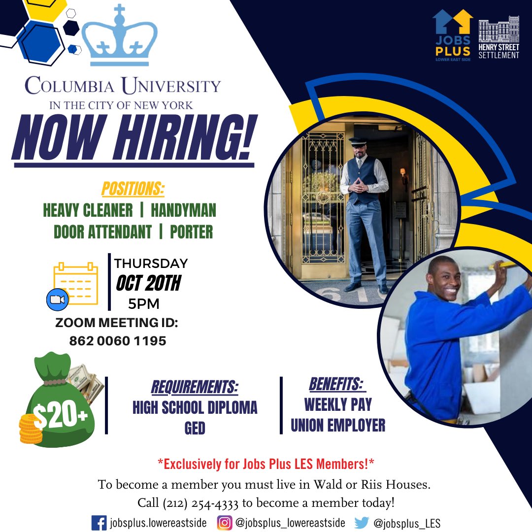 Jobs Plus Lower East Side tweet media