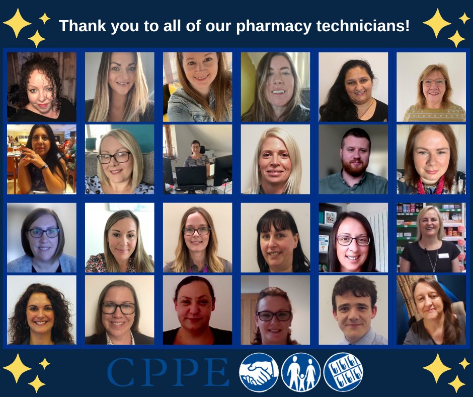 We want to celebrate all our pharmacy technicians here at CPPE. 

Their work is essential to what we do. Their successes are what make us, as a team, successful. 

#RxTechDay <a href="/PTCB/">PTCB</a>