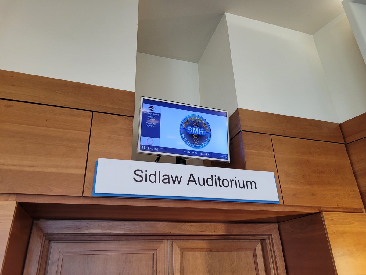 Amazing talks full of new ideas and concepts at the SMR in Edinburgh <a href="/SocietyMelanoma/">Society For Melanoma Research</a> #Melanoma #scientist #canerresearch #Edinburgh. Meeting old friends and collaborators 😎😊