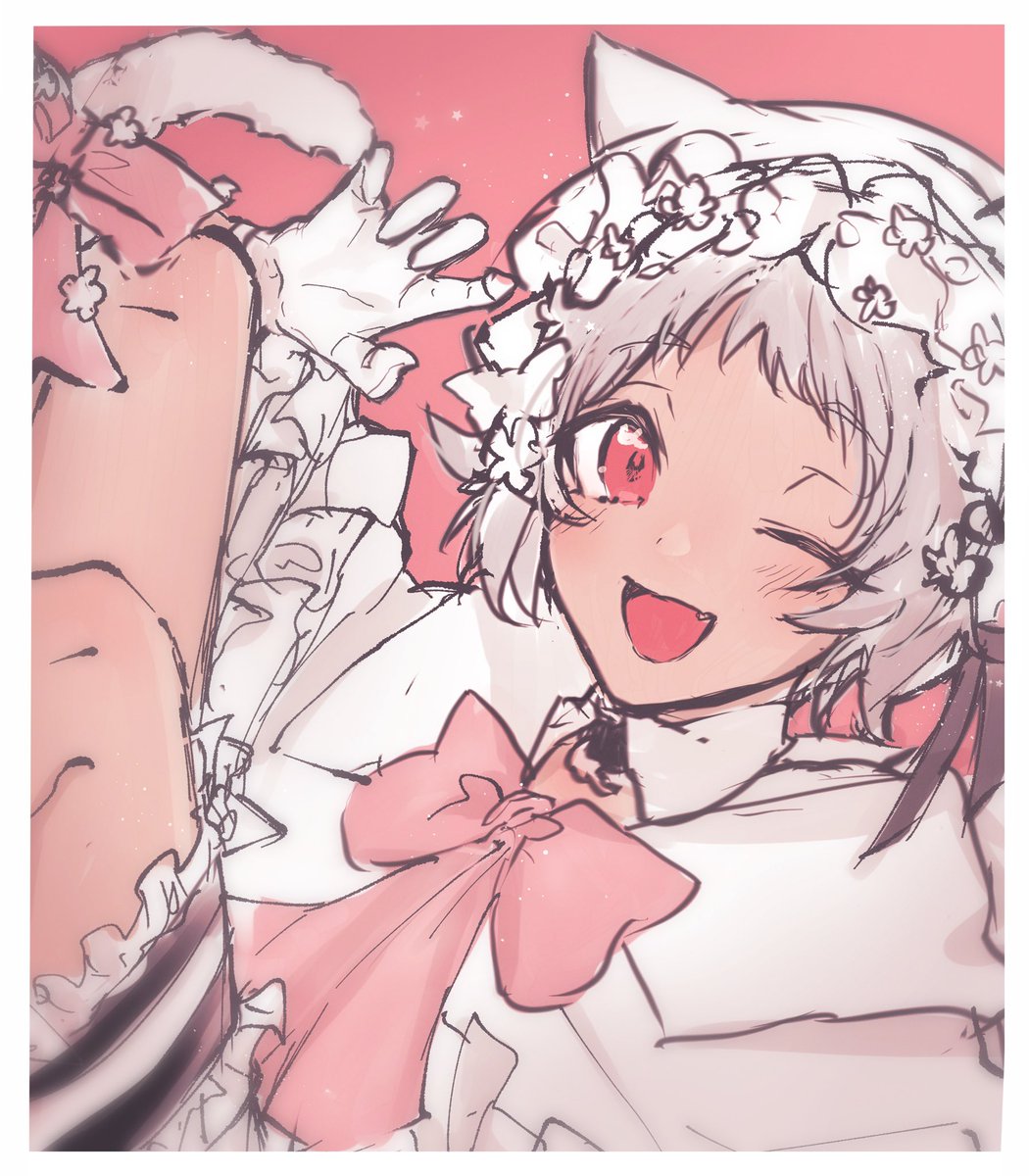 「#あなたのぴんく色の作品を見せてください」|てんたしのイラスト