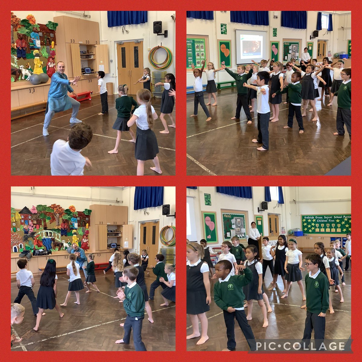 AGInfschool's tweet photo. Owls have really enjoyed a Diwali themed dance workshop. Thank you to Darren @DanceDaysLondon who has taught us a brilliant dance inspired by Bollywood! #agire #agipe #agiyear2 #agiowls https://t.co/Gr6aC62hKg