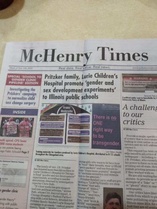 Altivo's tweet photo. Disgusting mailing from right wingers. Disguised as a local newspaper but mailed from Kansas City as 3rd class junk, this contains nothing but poisonous lies written in sensationalist tabloid style. It has my name and address on the label as if I were a subscriber. https://t.co/Xf1K9Lx6VV