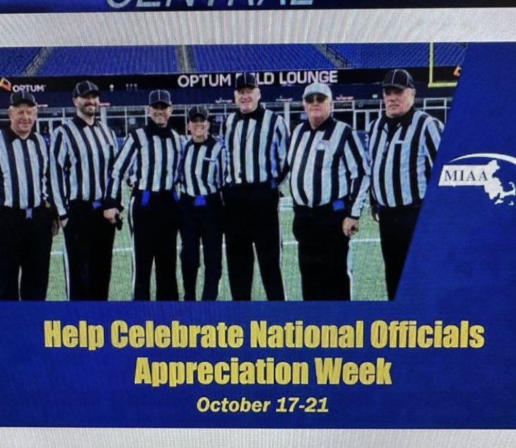 Let’s take time to thank an official, without them we wouldn’t be here. Thank an official Today!  #wearethewest <a href="/MIAA033/">MIAA</a>