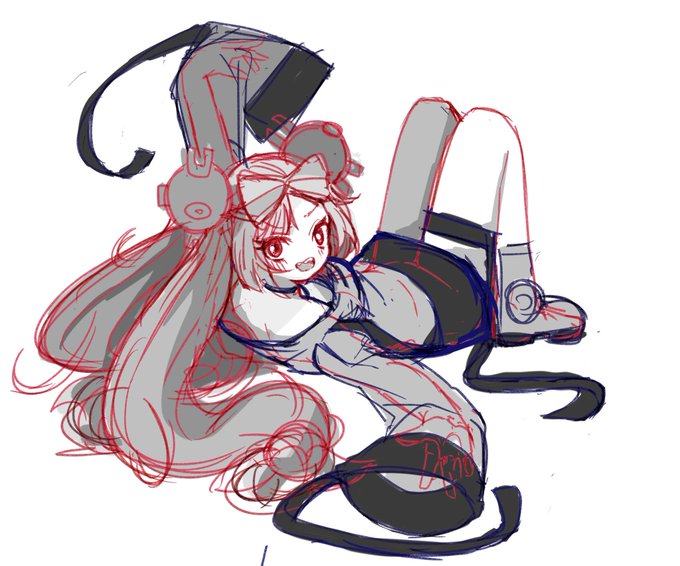 ちゃんと描くのめんどすぎる 