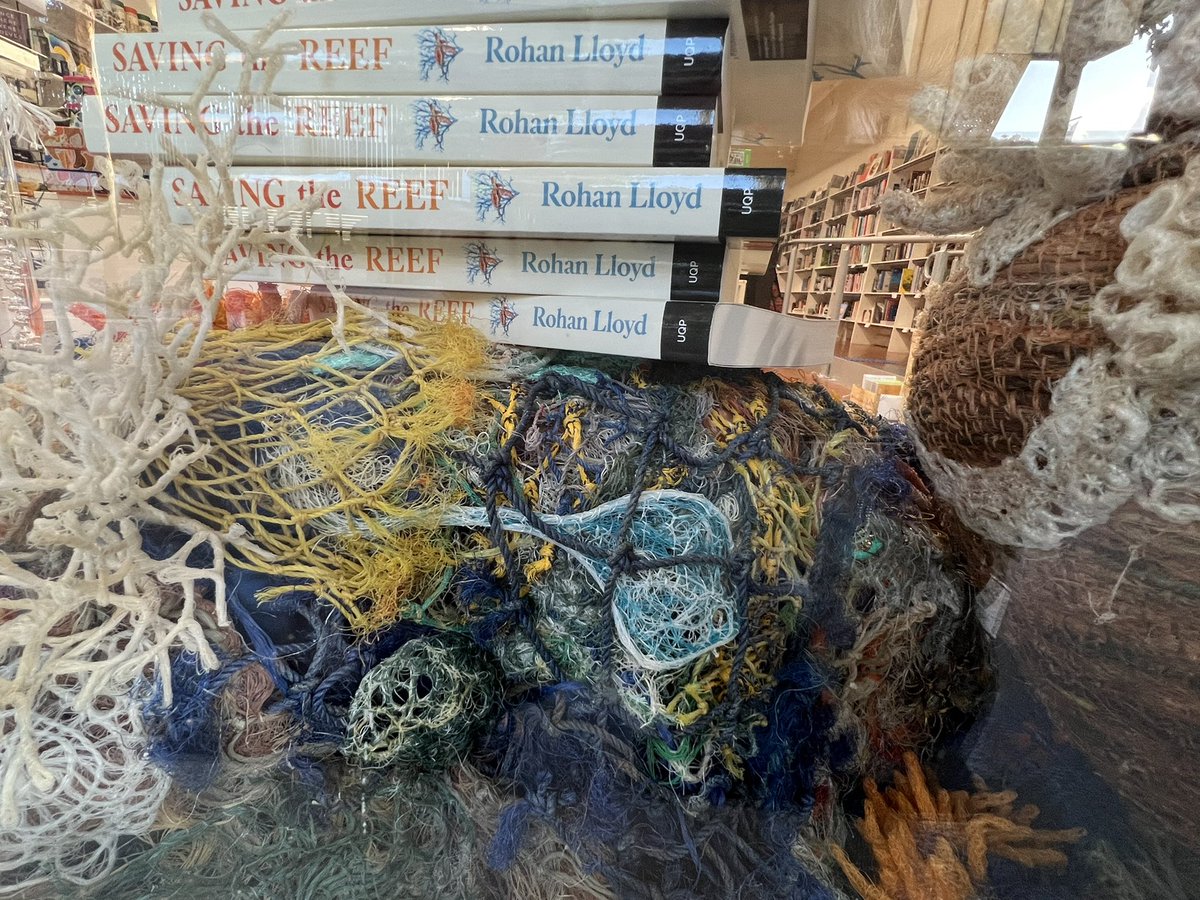 MaryWho4810's tweet photo. New window…

Book: Saving the Reef: The human story behind one of Australia's greatest environmental treasures by Rohan Lloyd

Artwork: Coral Reef by Marion Gaemers, Lynnette Griffiths, Bob Henry and John Walters 

Install: Mary Who? crew + one alum/artist https://t.co/kfTNx1u3eX