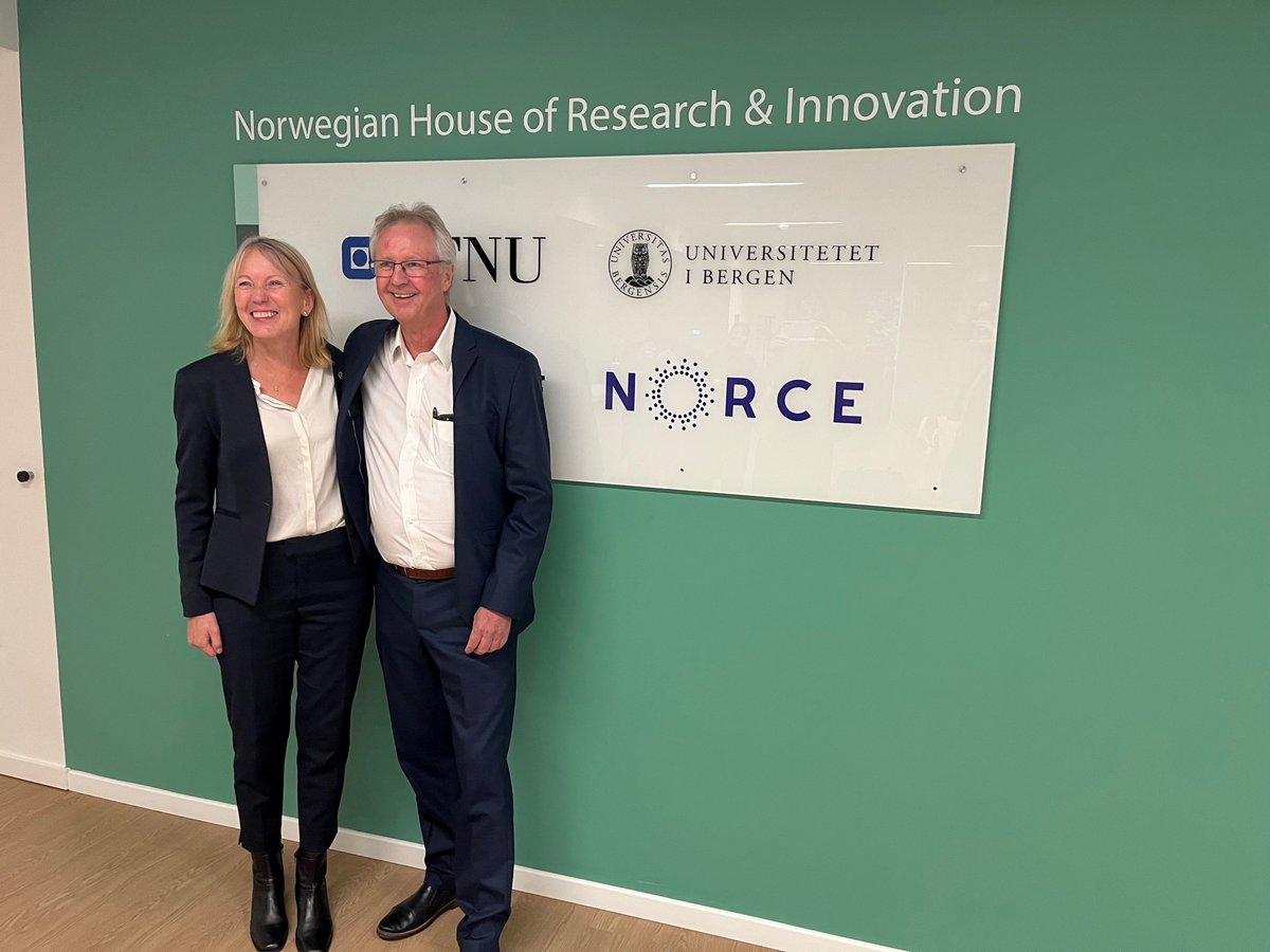 Our Brussels event on coastal and Arctic research & innovation with @UiB and @NORCEresearch starts now. Follow @UiBBrussels for updates! #MaketheGreenWaveBlue @margarethhagen_ and Thor Arne Håverstad are hosting the event
