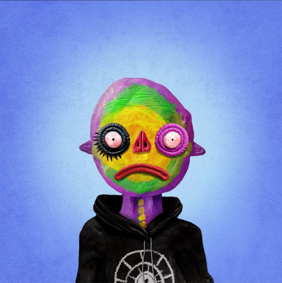 PixelBuddyJam's tweet photo. @THETOKSNFT are HANDMADE CLAY pfp by the great @TokBLOKK
Yes I just snagged some more! There are only 2% listed! If you feel the awesome vibe of these kooky clay 👽 like I do, snag here ⬇️
https://t.co/qLwtL4LEN0
#thetoks #thetoksnft #toks #clay #alien https://t.co/e6pC4St8cl
