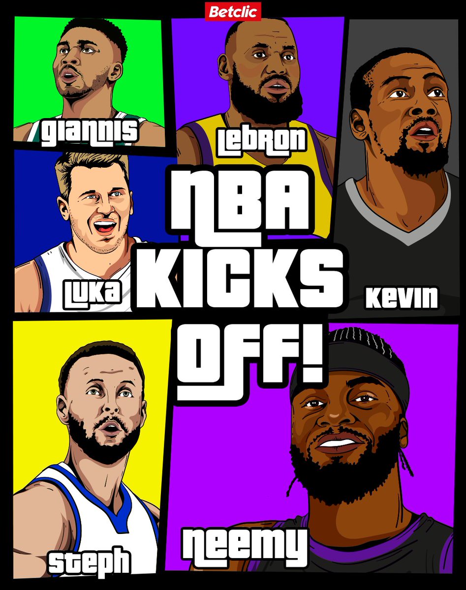🏀 REGRESSO DA NBA É SINÓNIMO DE GIVEAWAY 🔥 Se esta madrugada os Celtics vencerem os Sixers e os Warriors vencerem os Lakers, sorteamos 10€ de Freebets para 10 pessoas!

- Segue a <a href="/BetclicPortugal/">Betclic Portugal 🔞</a>
- Dá RT + Like
- Comenta o teu Username Betclic

1 comentário por pessoa.