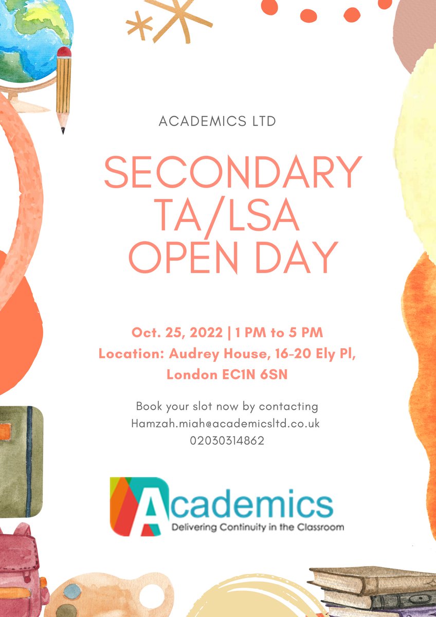 Academics London tweet media