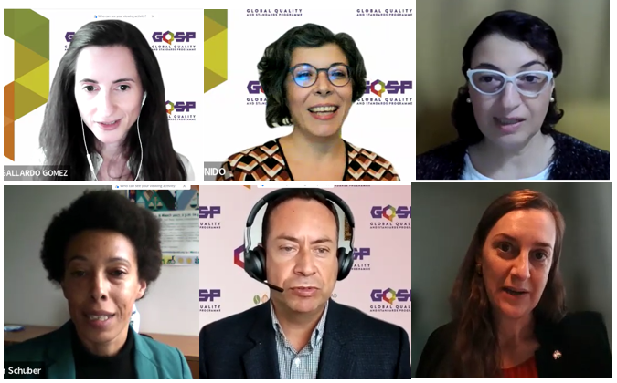 UNIDO_QI's tweet photo. On the occasion of #WorldStandardsDay 2022 #QI experts discussed the importance of gender-responsive #standards for achieving the #SDGs. 

View the recording of the webinar here👉:
https://t.co/H3ytuaIleV 

#GEEW https://t.co/amexnZTLLo