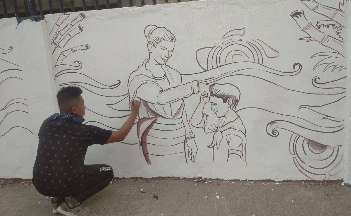 DanPaulPMC's tweet photo. 1st Day - Work in progress mural...🎨🖌️
Buhangin Central elementary school sped...
2022
#mural
#muralpainting
#commissionsopen
#davaocity
#Commission
#artwork
#guhitph
#danpaulgonzales https://t.co/3AywiixL7K