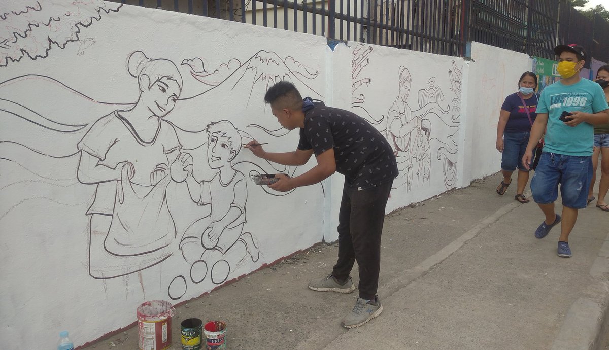 DanPaulPMC's tweet photo. 1st Day - Work in progress mural...🎨🖌️
Buhangin Central elementary school sped...
2022
#mural
#muralpainting
#commissionsopen
#davaocity
#Commission
#artwork
#guhitph
#danpaulgonzales https://t.co/3AywiixL7K