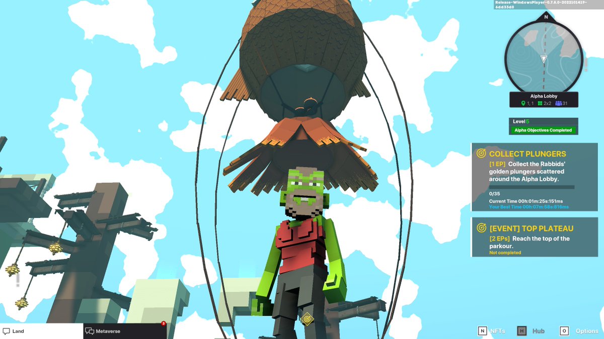 CowMannan's tweet photo. @TheSandboxGame I just participated in the #SandboxAlphaS3Giveaway for a chance to win 500 SAND! Here is my favorite air balloon, check out my screenshot below!
👇 https://t.co/AmZ9JP42O5