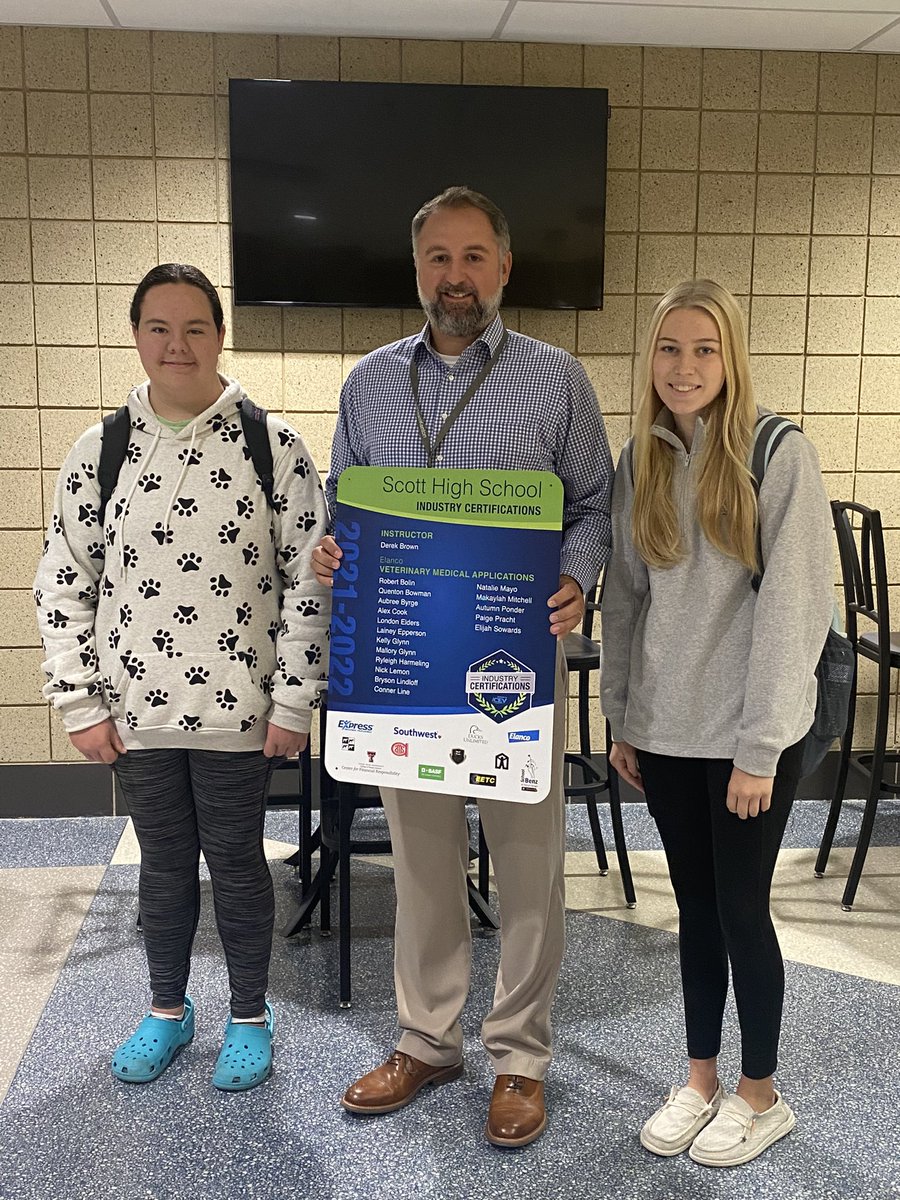 Congratulations to <a href="/ScottEagles/">Scott High School</a> for earning this honor!