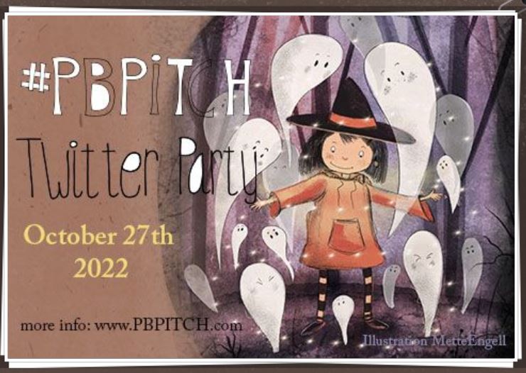 #PBPitch will be Thursday 27th Oct 2022 from 8 a.m. to 8 p.m. EST.
Pitch your PBs on twitter using #PBPitch.
Once before 2pm and once after.
RULES &amp; FAQ: pbpitch.com/pbpitch-twitte…
@PJMcIlvaine @ShumakerDebra @metteillu <a href="/mandyyates/">Mandy C. Yates</a>