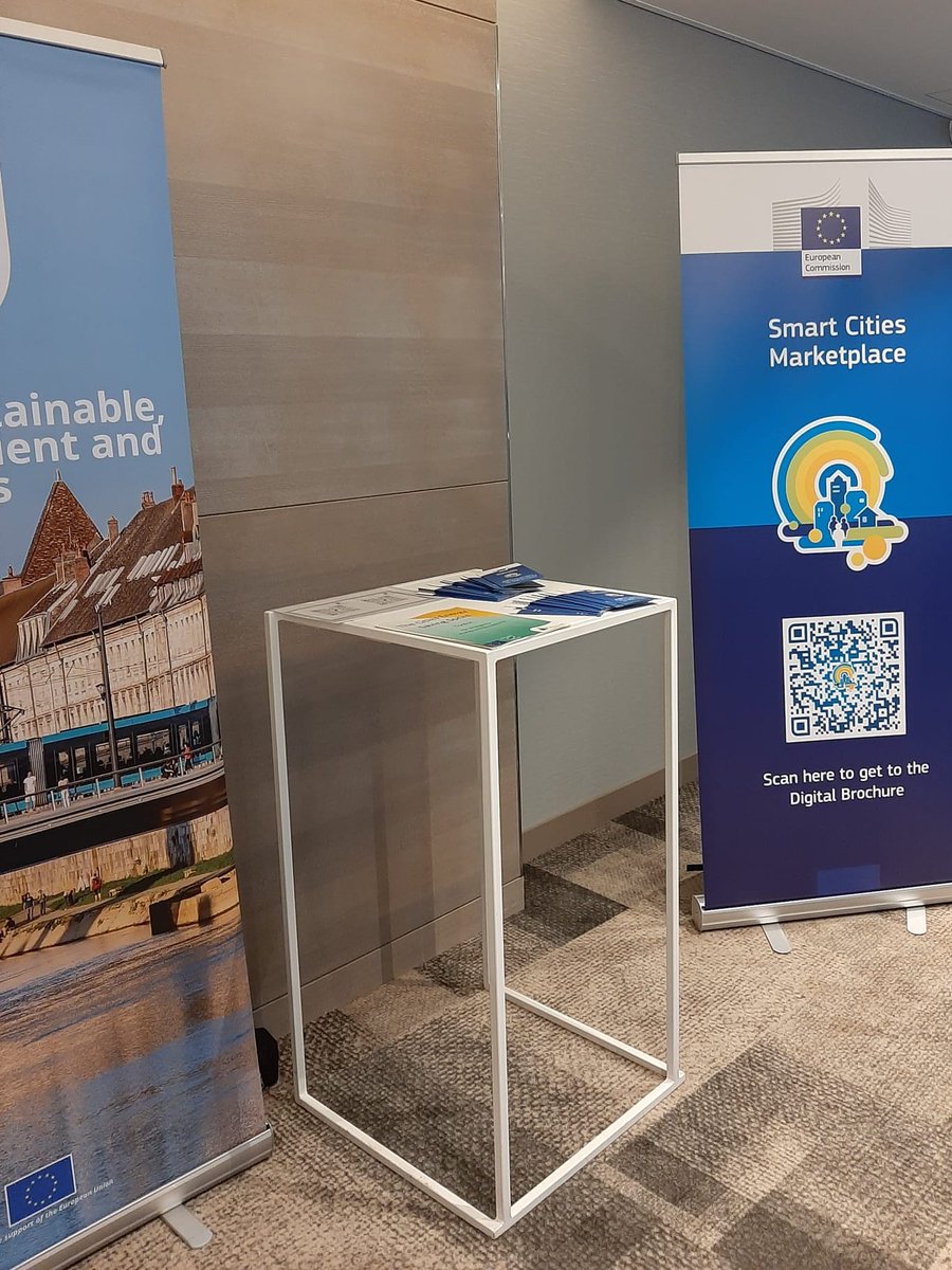 EUSmartCities's tweet photo. At the @eumayors #Investment Forum? Come and meet up in the networking area today 👩‍💻👥

The SCM team is there from🕘to🕠I Session at 🕟

#GreenTransition going strong with #EUCF, #PRORETRO, #INDDHEAT #LIFEPACT #Leuven, #PROPEL, #BAPAURA, #PROSPECTPlus, #PRODESA &amp; many more! https://t.co/5dVH7Vac3K