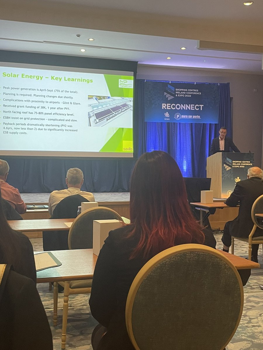 Lmdb38's tweet photo. Incredible work on sustainability initiatives from Justin Young @mahonpointsc . #scmaiconf22 https://t.co/F9Phu7sk9t