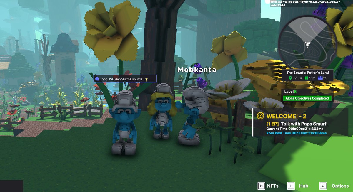 TongGSB's tweet photo. @TheSandboxGame I just participated in The Smurfs Giveaway for a chance to win a Season 3 Alpha Pass! Check out my screenshot below! 👇 https://t.co/HXbHFkSmms