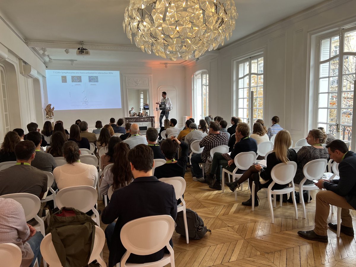 jaimet_celine's tweet image. Our summit in Paris is running successfully today; thanks to all our great speakers #spatialtranscriptomic