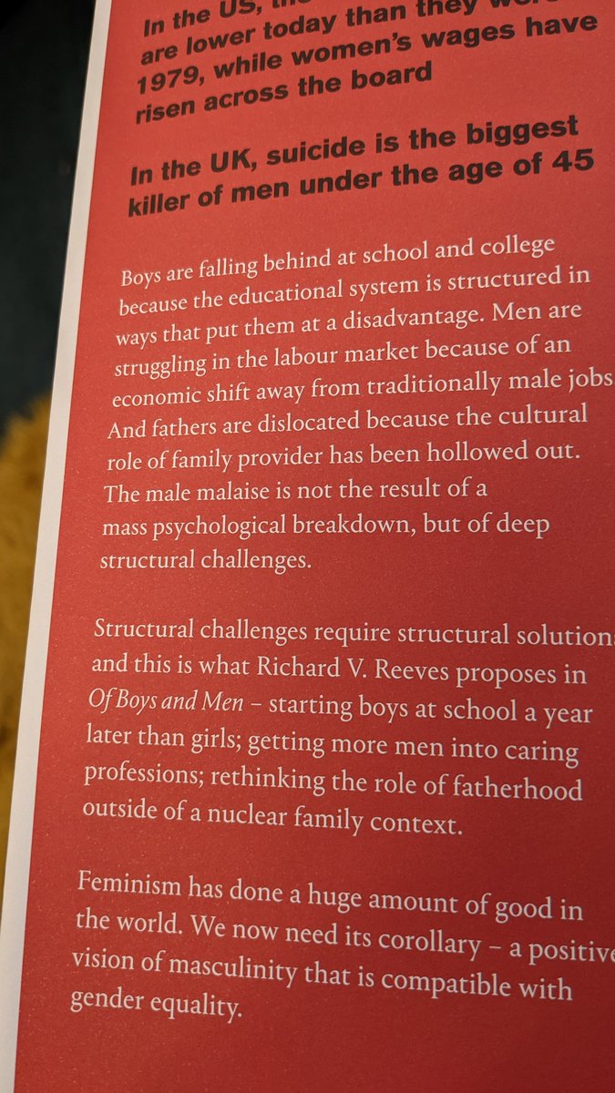 Finn_Mackay's tweet photo. Irritated already by the cover!! #Feminism was NOT about a positive vision of femininity!? Also, way to start by punishing girls for the effects of their social conditioning that teaches girls to act in, instead of act out, then says they're quiet &amp; mature &amp; don't need help... https://t.co/UgfreIC7Zu