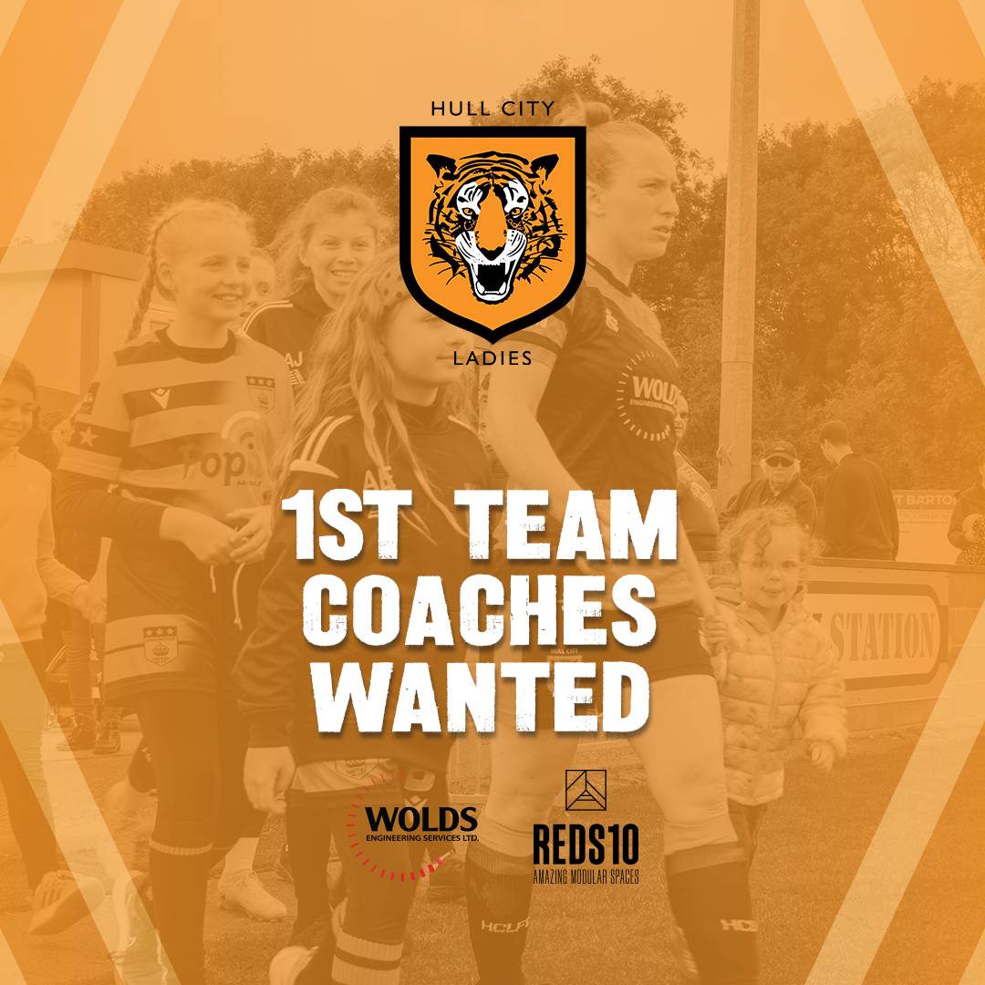 Hull City Ladies FC are further recruiting for the following position - First Team Coach! ⚽🐯 More info/apply! 👇 hullcityladies.com/2022/10/13/1st #TigressWay