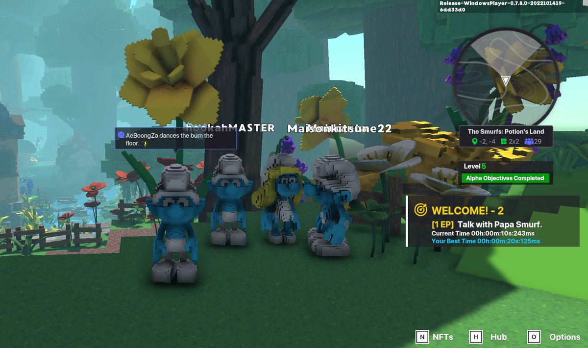 AeBoongZa's tweet photo. @TheSandboxGame I just participated in The Smurfs Giveaway for a chance to win a Season 3 Alpha Pass! Check out my screenshot below! 👇 https://t.co/LviZQJyacA