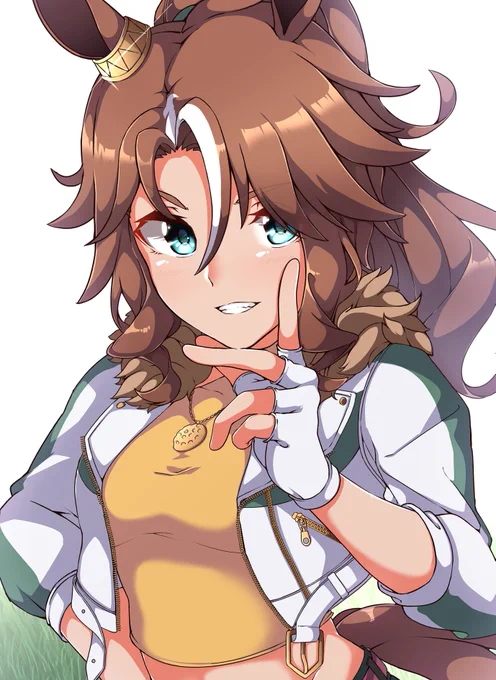 #みんなも貼ろう突然の推し #メジロパーマーパーマーさん! 