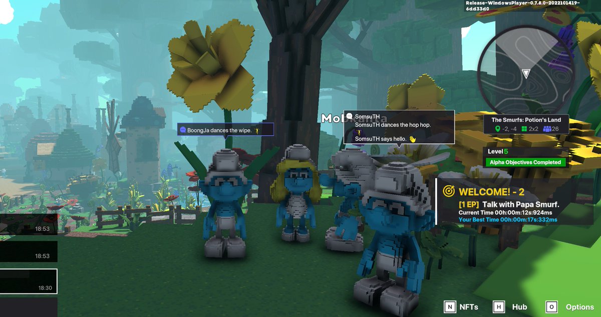 BoongJa's tweet photo. @TheSandboxGame I just participated in The Smurfs Giveaway for a chance to win a Season 3 Alpha Pass! Check out my screenshot below! 👇 https://t.co/sOFicjDEky