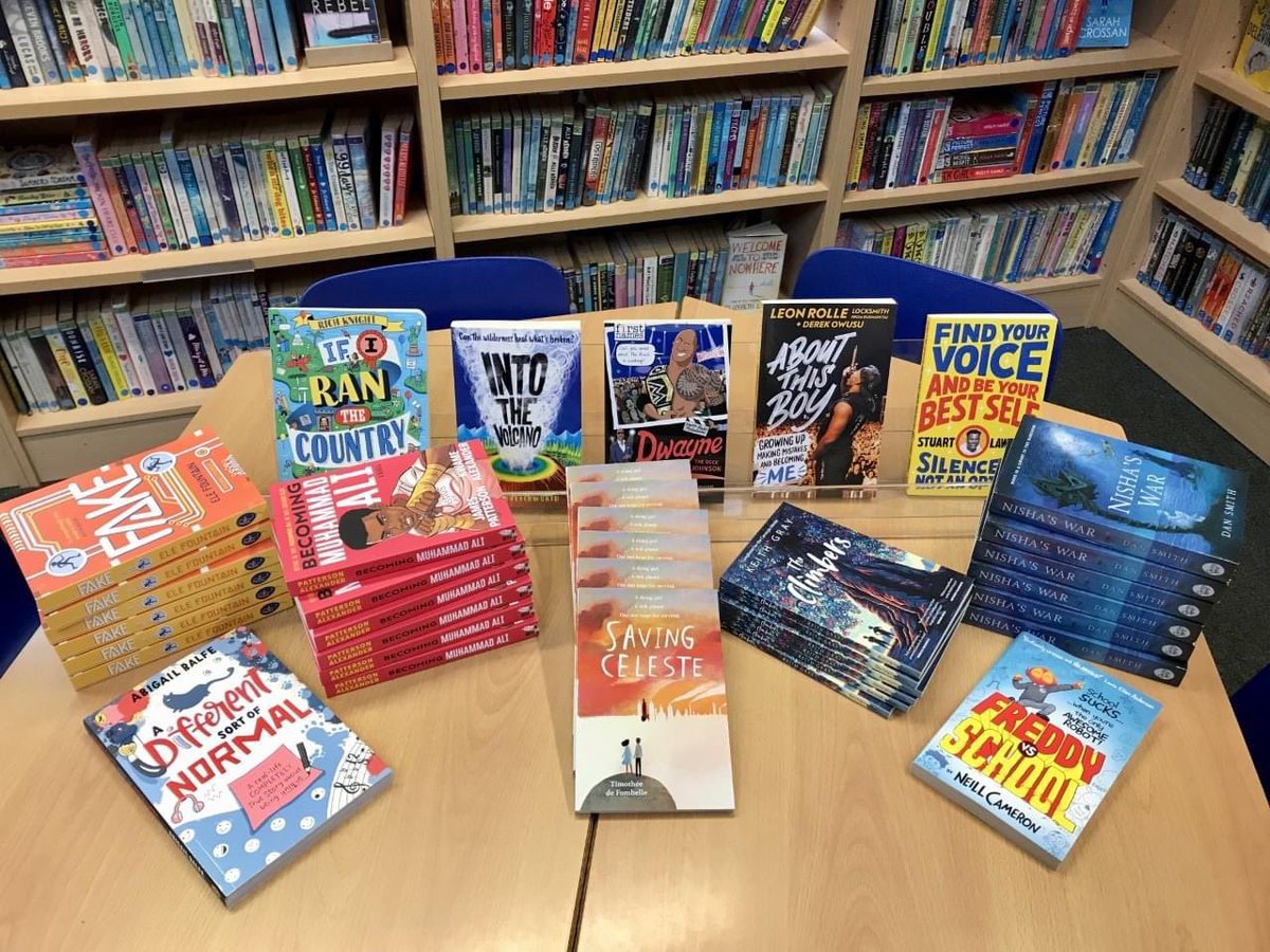 TheHenryBox's tweet photo. We were delighted to receive the School Library Pack from the @Booktrust funded by the @ace_national. There really is something for everyone in this collection of 15 titles, with 40 books in total! https://t.co/zPnUkHBFd5