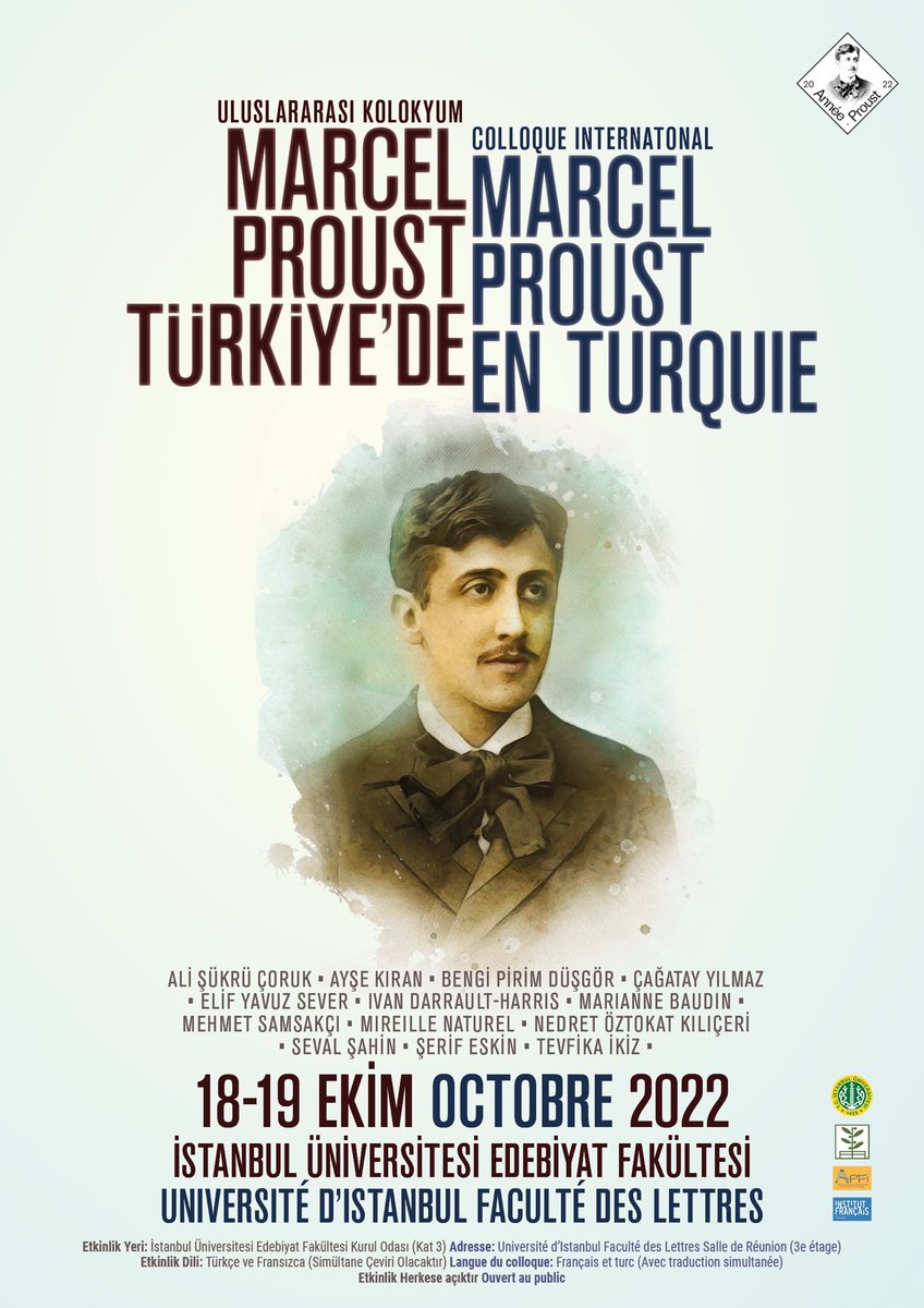 iufransizdili's tweet photo. Uluslararası “Marcel Proust Türkiye’de” Kolokyumu Türkçe bildirilerle, yüksek katılımlı olarak devam ediyor.

#MarcelProust #YakupKadri #Tanpınar #AbdulhakSinasi #etkinlik #kolokyum https://t.co/tG2UNn9rnf