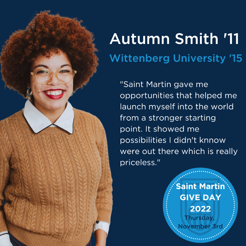 SaintMartinCLE's tweet photo. When you meet our alums, you meet people of character, integrity, and FULL RESUMES. Thanks to our Work Study Program, our students graduate with 1,600 of REAL WORLD work experience.Become part of our students' journeys--> https://t.co/aewVyyraUi  #SchoolThatWorks #SMDPGiveDay