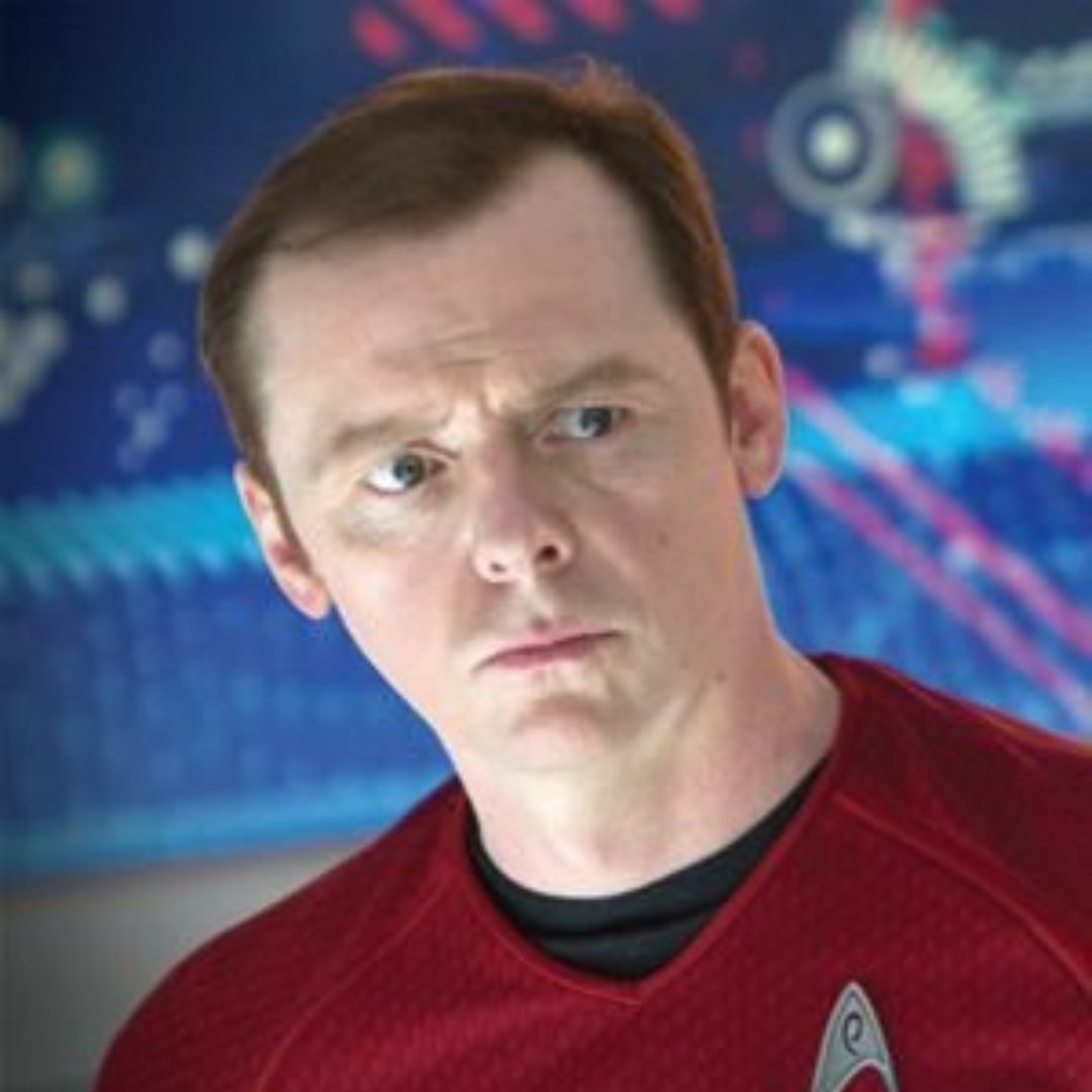 TrekQuiz's tweet photo. Chief engineer Montgomery Scott, played by James Doohan in the original series, is played by which British actor in the reboot series?
A Simon Cowell
B Simon Says
C Simon Manchester
D Simon Pegg

Do you know the answer? Let us know in the comments!

#TrekDating #StarTrekD https://t.co/2SF2lbIZ6q