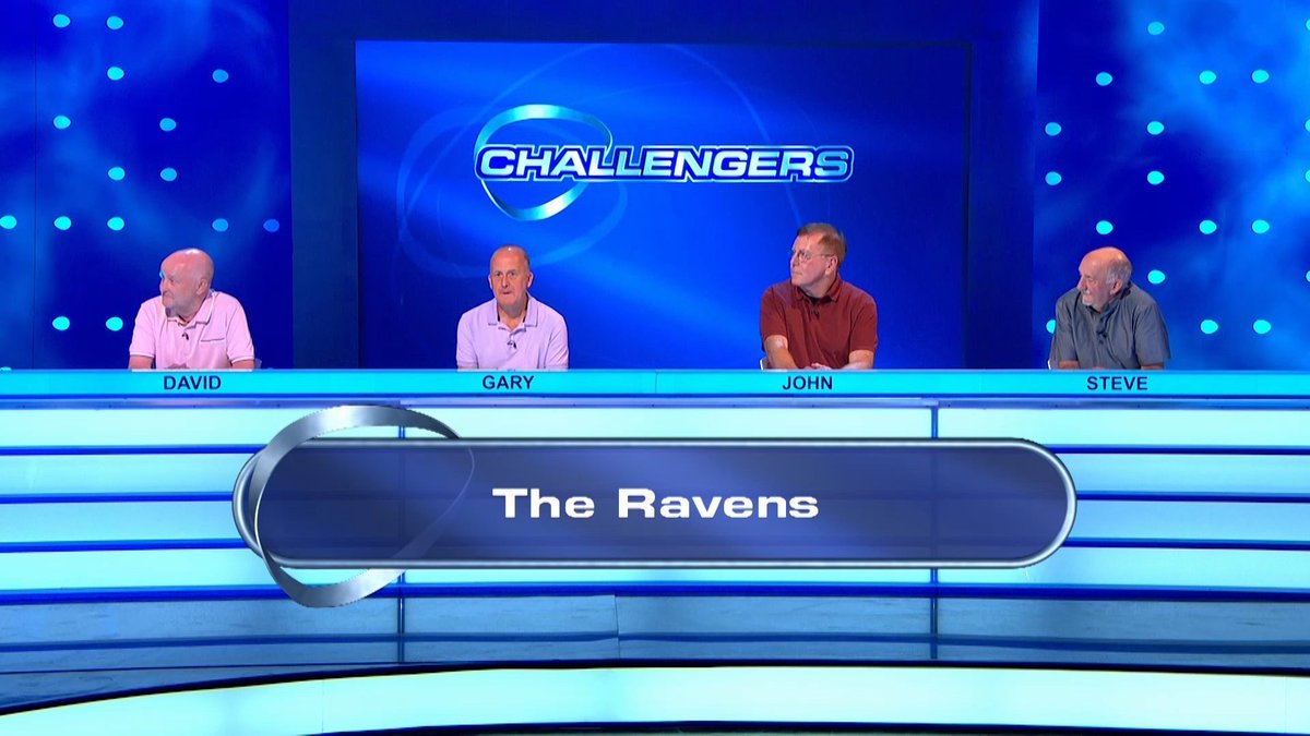 eggheadsTV's tweet photo. Clashing against the titans of quiz tonight are The Ravens. This team are all associated with the Bridgend Quiz League and their team name is a reference to the nickname of their local rugby club, Bridgend RFC. Join @theJeremyVine at 6.30pm @channel5_tv.
#quiz #12yard https://t.co/BgVOhkepGv