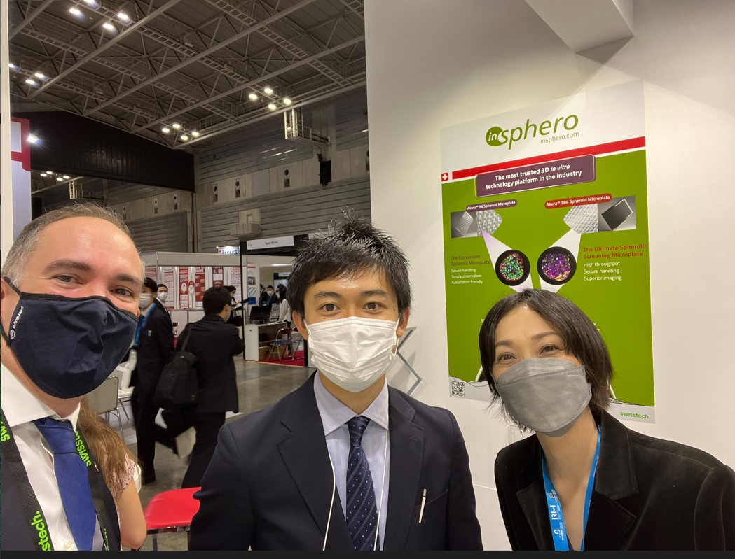 InSphero's tweet photo. #BioJapan2022, the largest networking event for the #Biotech and #Pharma industries in #Japan, was a unique opportunity to explore diverse post-pandemic opportunities for our scalable portfolio and our service offerings in the Japanese market.
#organonachip #research https://t.co/2wjeOwlf2J